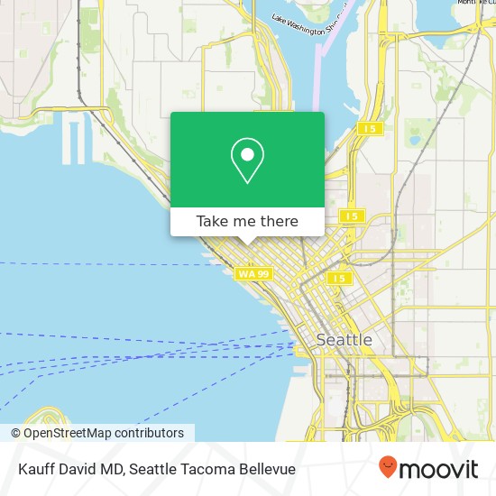 Kauff David MD map