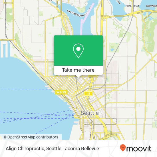 Align Chiropractic map