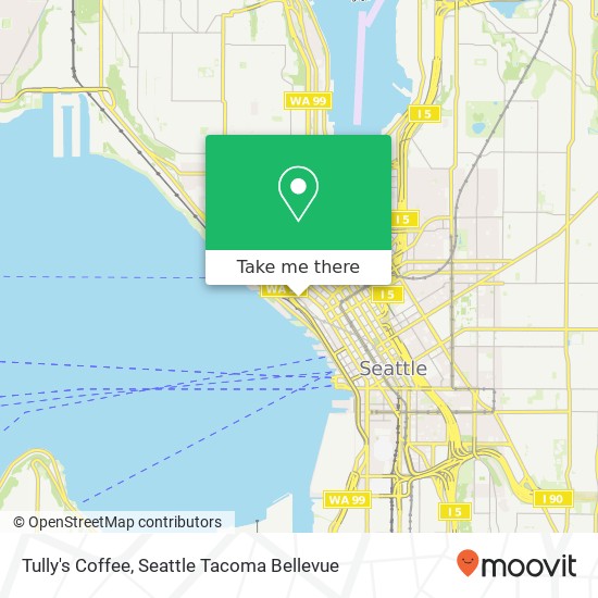 Mapa de Tully's Coffee