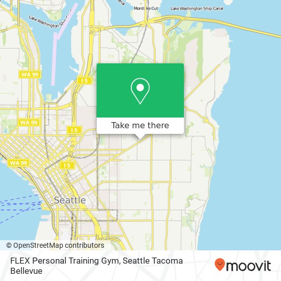 Mapa de FLEX Personal Training Gym