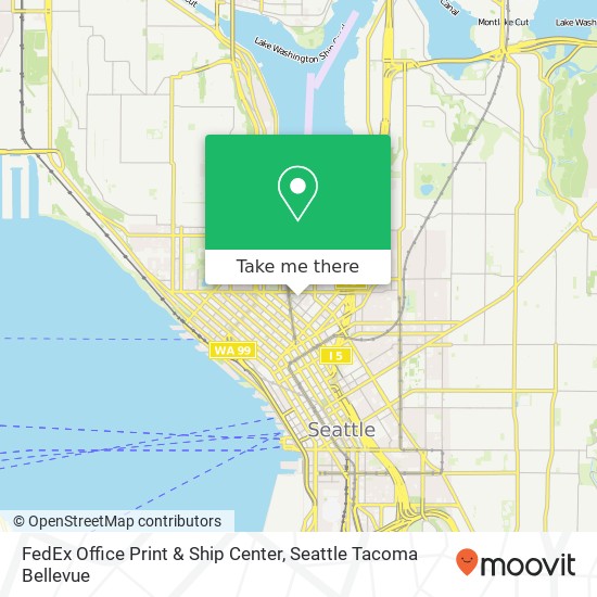 FedEx Office Print & Ship Center map