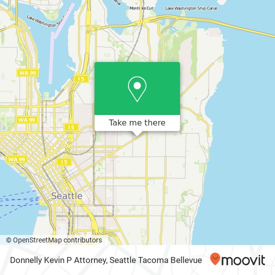 Donnelly Kevin P Attorney map