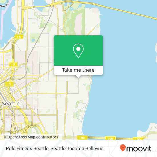 Pole Fitness Seattle map