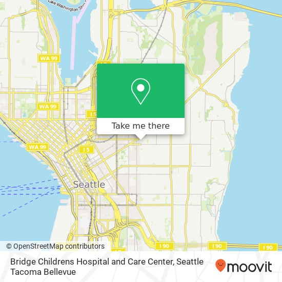 Mapa de Bridge Childrens Hospital and Care Center