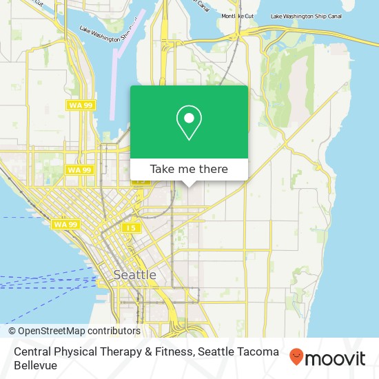 Mapa de Central Physical Therapy & Fitness