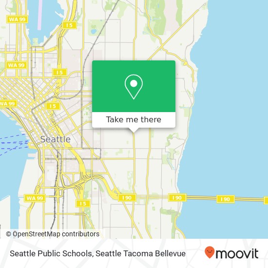 Mapa de Seattle Public Schools