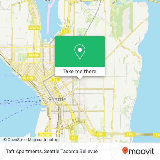 Taft Apartments map