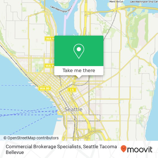 Commercial Brokerage Specialists map