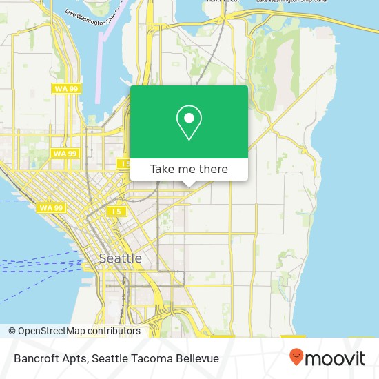 Bancroft Apts map