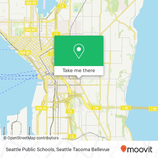 Mapa de Seattle Public Schools