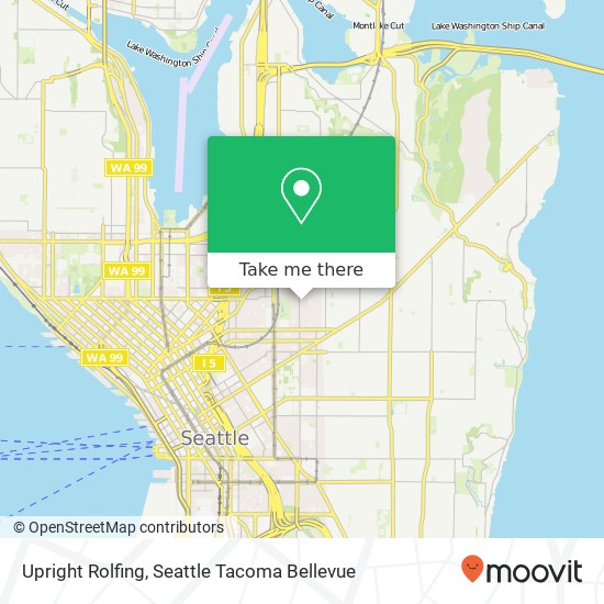 Upright Rolfing map