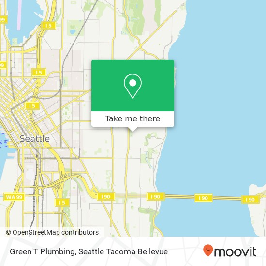 Green T Plumbing map