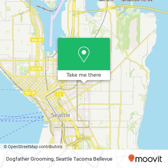 Dogfather Grooming map