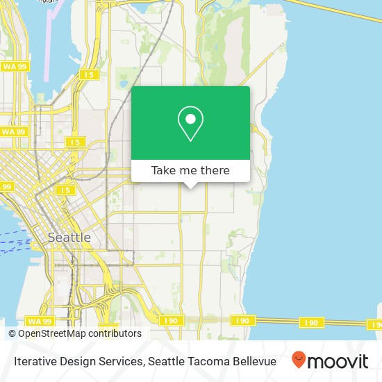 Iterative Design Services map