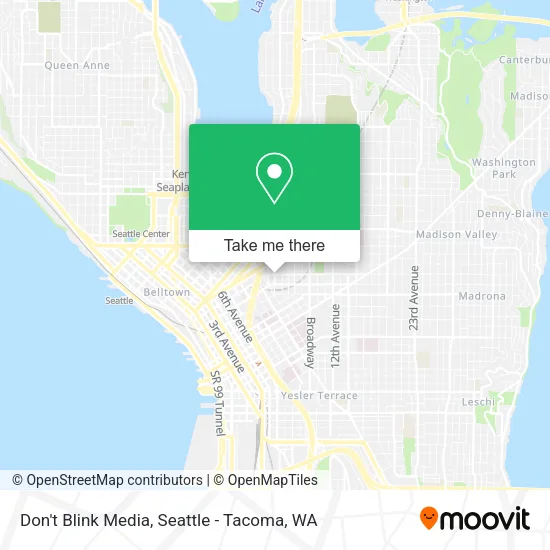 Don't Blink Media map
