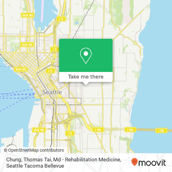Chung, Thomas Tai, Md - Rehabilitation Medicine map