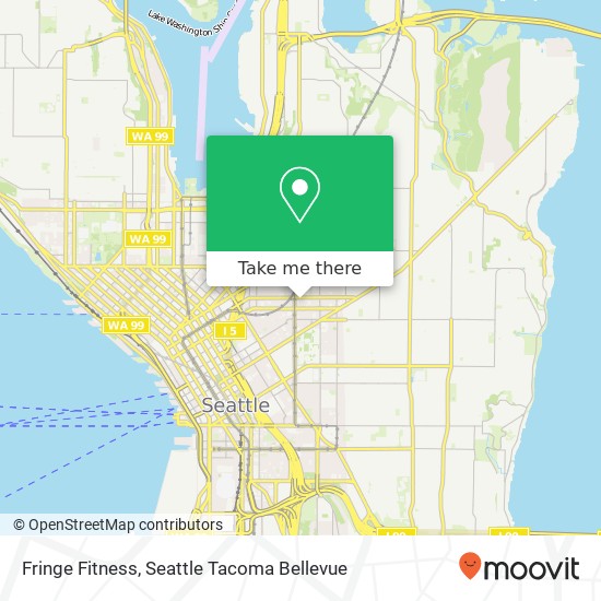 Mapa de Fringe Fitness