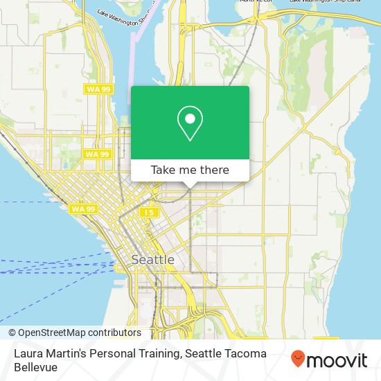 Laura Martin's Personal Training map