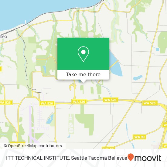 ITT TECHNICAL INSTITUTE map