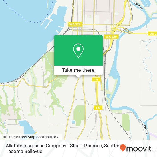 Mapa de Allstate Insurance Company - Stuart Parsons