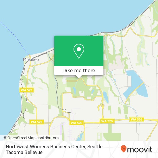 Northwest Womens Business Center map