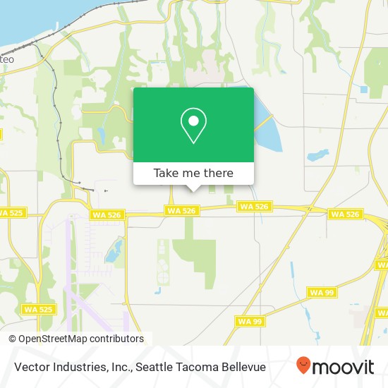 Mapa de Vector Industries, Inc.