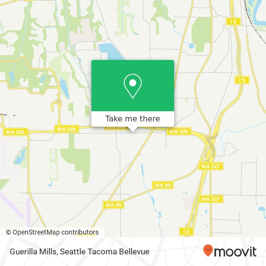 Guerilla Mills map