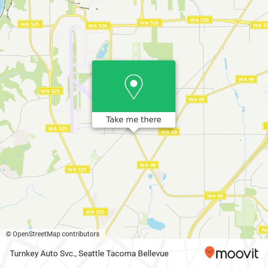 Mapa de Turnkey Auto Svc.