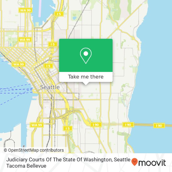 Judiciary Courts Of The State Of Washington map