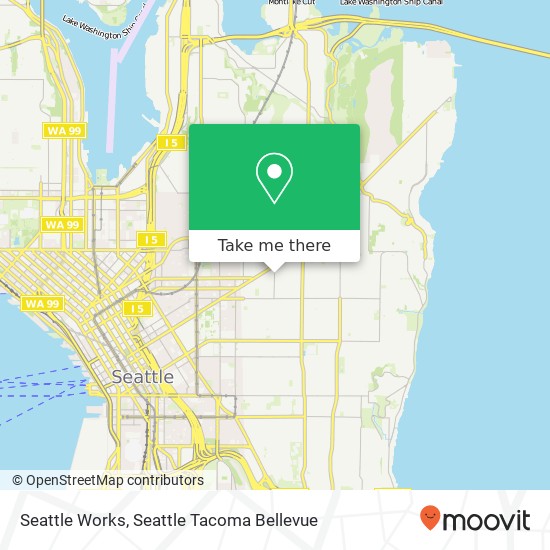 Seattle Works map