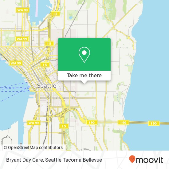 Bryant Day Care map