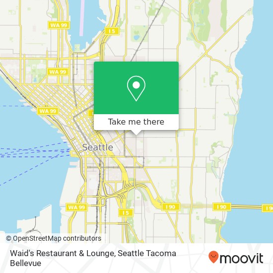 Waid's Restaurant & Lounge map