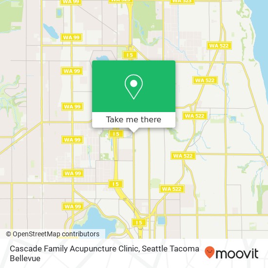 Cascade Family Acupuncture Clinic map