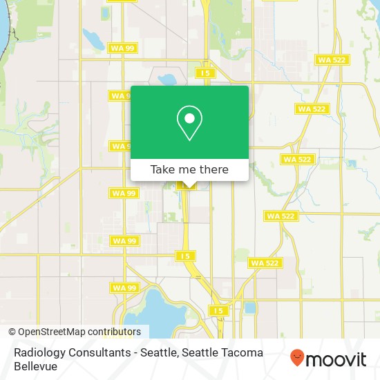 Radiology Consultants - Seattle map