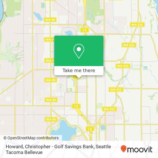 Mapa de Howard, Christopher - Golf Savings Bank