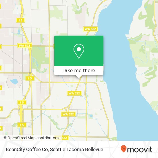 BeanCity Coffee Co map