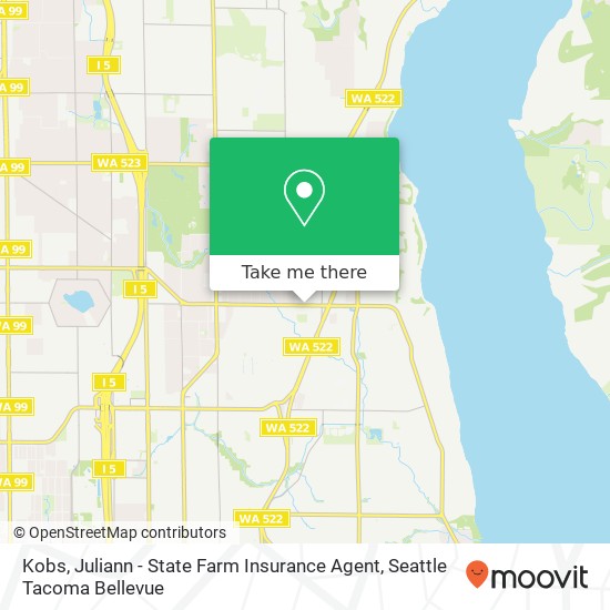 Mapa de Kobs, Juliann - State Farm Insurance Agent
