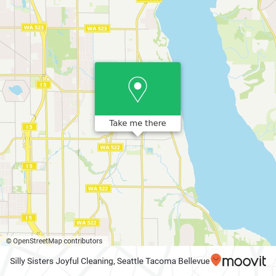 Silly Sisters Joyful Cleaning map