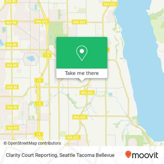 Clarity Court Reporting map