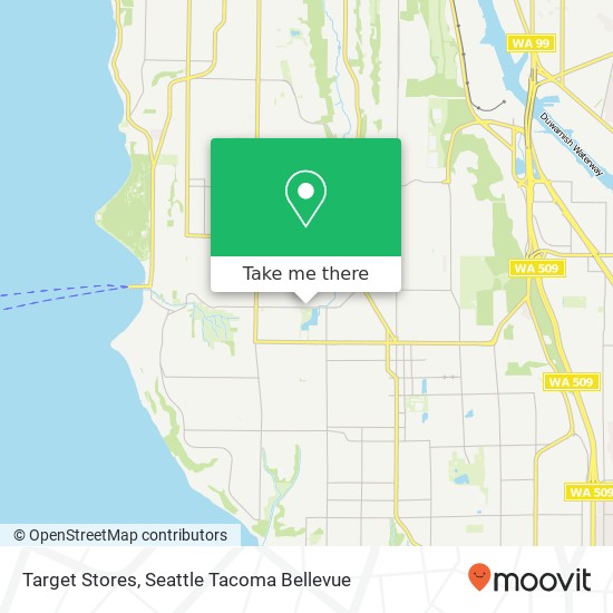 Target Stores map