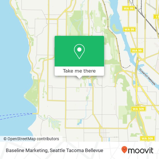 Baseline Marketing map