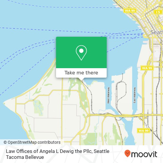 Mapa de Law Offices of Angela L Dewig the Pllc