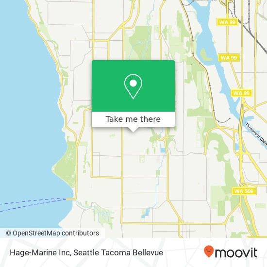 Hage-Marine Inc map