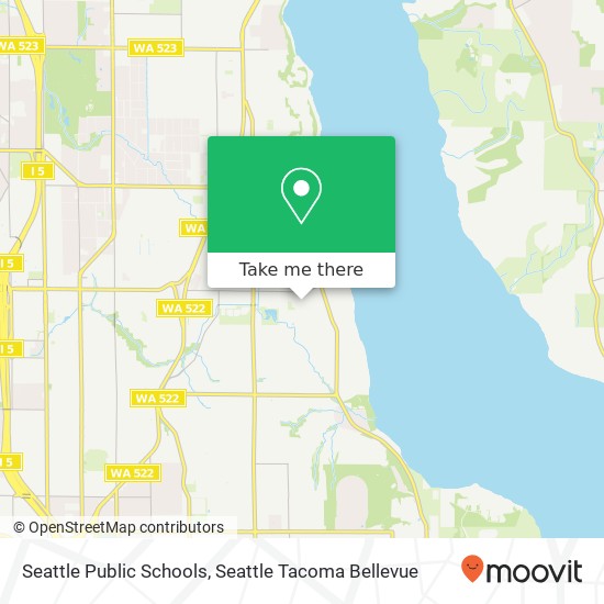 Mapa de Seattle Public Schools