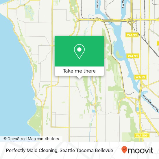 Perfectly Maid Cleaning map