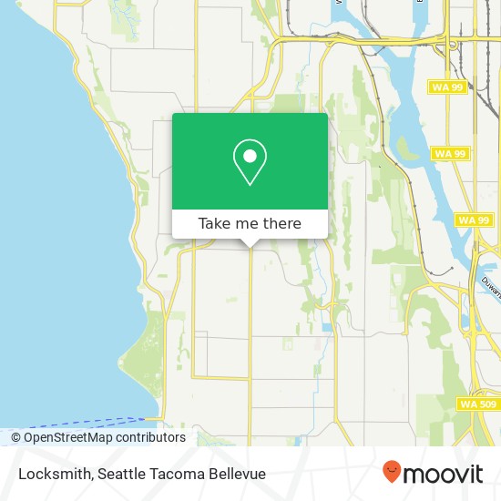 Locksmith map