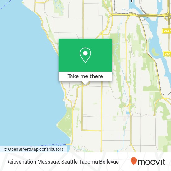Rejuvenation Massage map