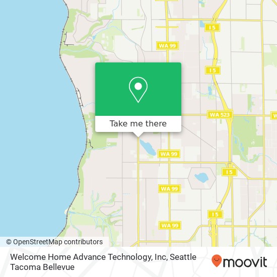 Welcome Home Advance Technology, Inc map