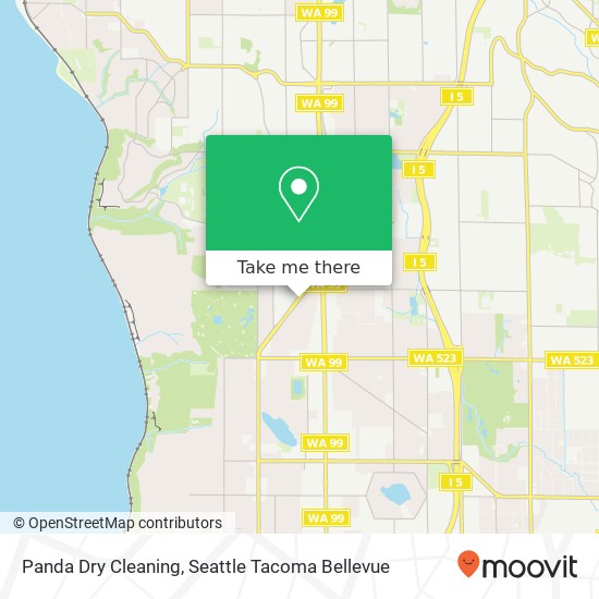 Panda Dry Cleaning map