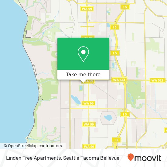 Linden Tree Apartments map